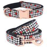 They Zoey Flower Collar Set with Free Engraving