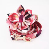 The Amelia Flower Collar Set with Free Engraving