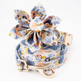 The Harper Flower Collar Set with Free Engraving