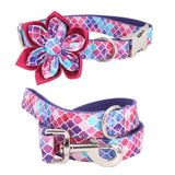 The Isla Flower Collar Set with Free Engraving