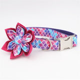 The Isla Flower Collar Set with Free Engraving