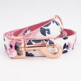 The Scarlett Flower Collar Set with Free Engraving