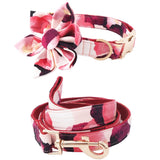 The Amelia Flower Collar Set with Free Engraving