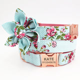 The Sophia Flower Collar Set with Free Engraving