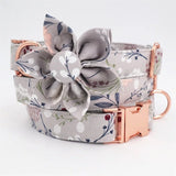 The Madison Flower Collar Set with Free Engraving