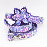 The Aurora Flower Collar Set with Free Engraving