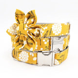 The Sutton Flower Collar Set with Free Engraving