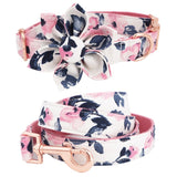 The Scarlett Flower Collar Set with Free Engraving