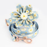 The Emma Flower Collar Set with Free Engraving