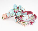 The Sophia Flower Collar Set with Free Engraving