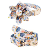 The Harper Flower Collar Set with Free Engraving